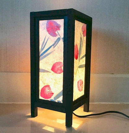 Iron side-Table lamps, size 24 x 8 inch