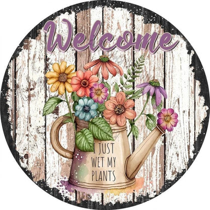 Welcome Sign. Size 12 inch