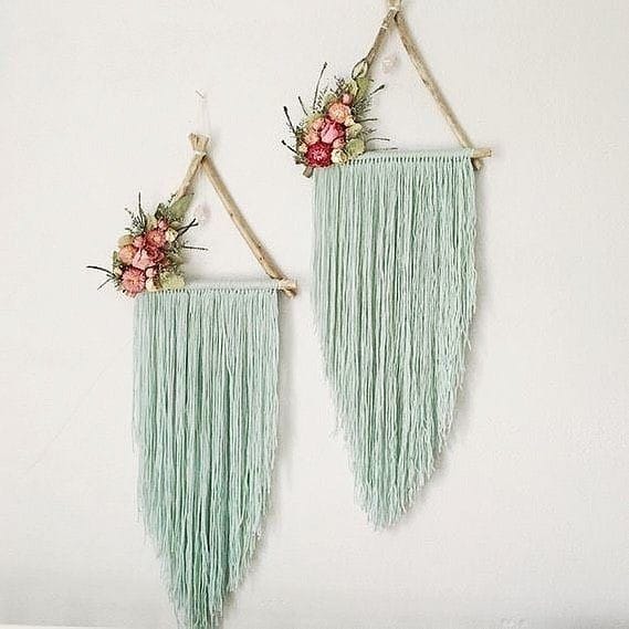 Floral hangings