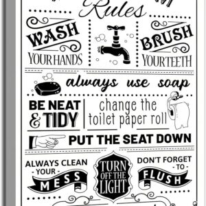 Bath room rules