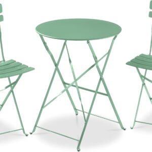 set of four coffee chair set