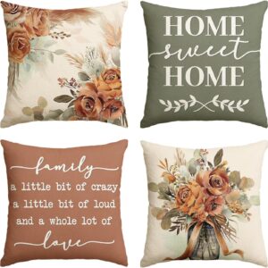 Set of four cushion covers