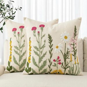 Embroidery cushion